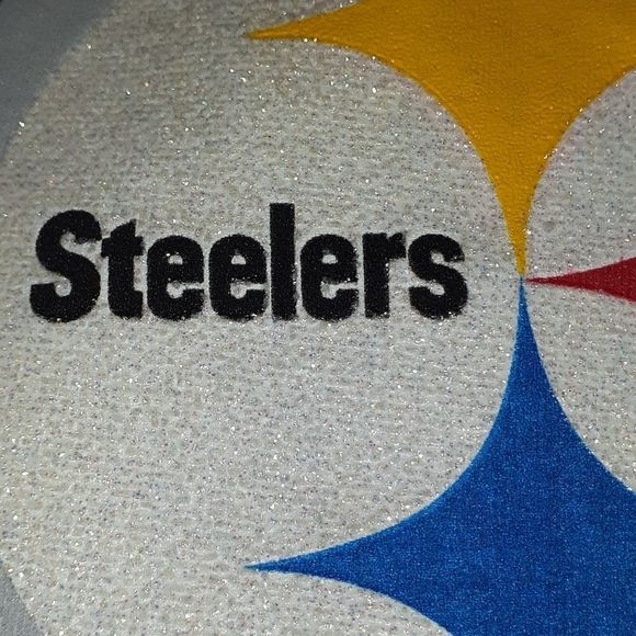 Pittsburgh‎ Steelers Worlds Best Mom Sparkly Shirt - Picture 3 of 5